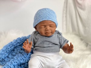 Layla-asleep-full-limbs-fully-assembled-weighted-with-magnets-005